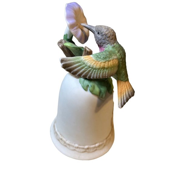 Ganz Hummingbird with Morning Glory Bell 1995 - Picture 5 of 11